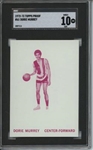 1972 Topps #61 Dorie Murrey 9 card progressive proof.